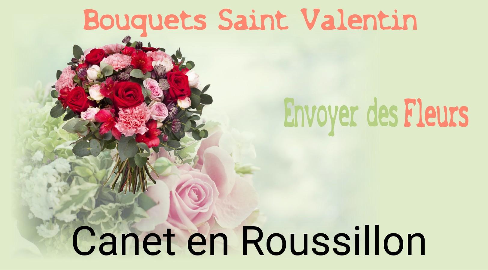 Roses de Saint-Valentin livrées à Canet-en-Roussillon